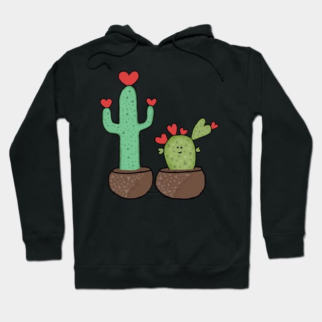 Cacti Hoodie by pebbleblue